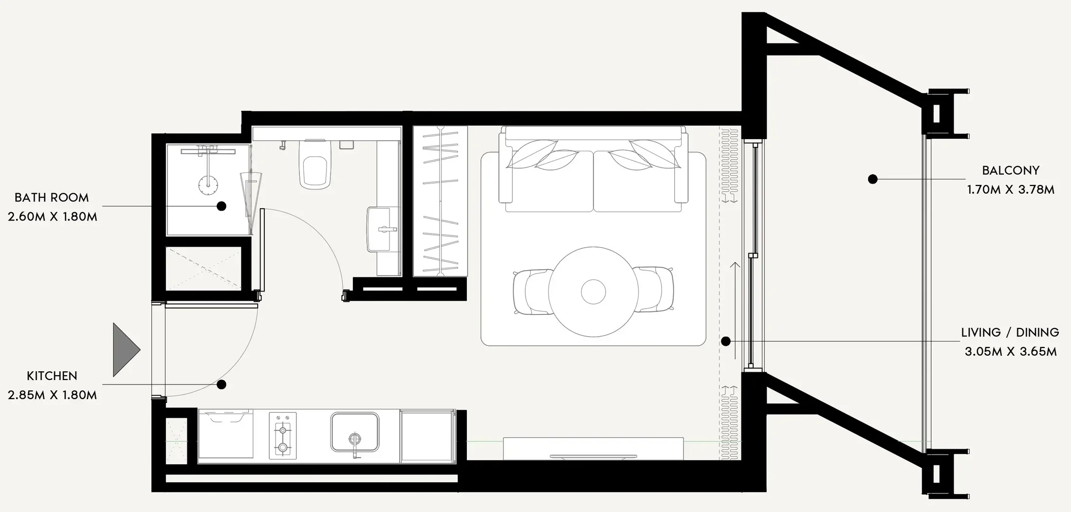 Azizi Azizi Venice floor plan