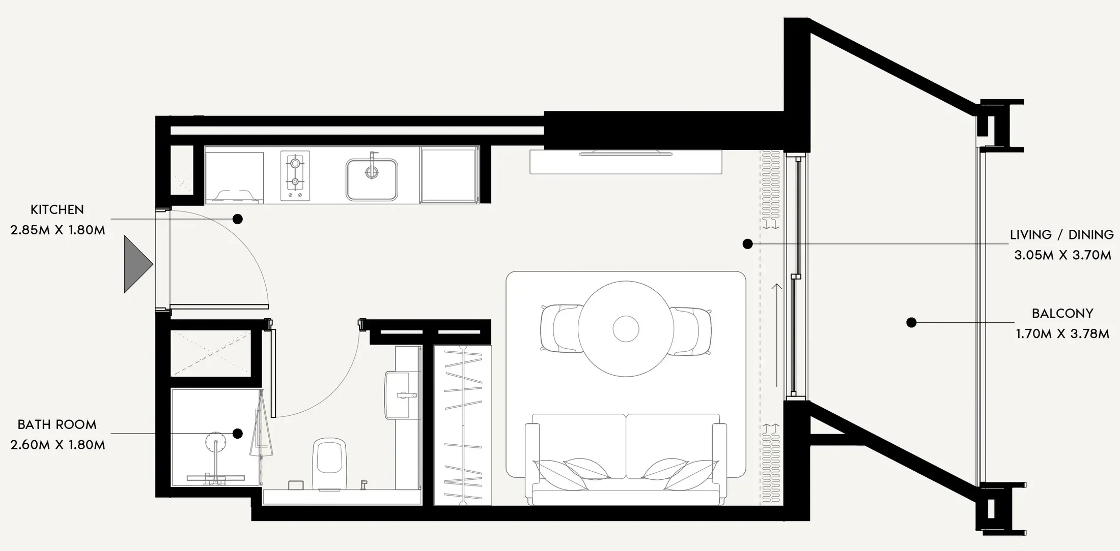 Azizi Azizi Venice floor plan