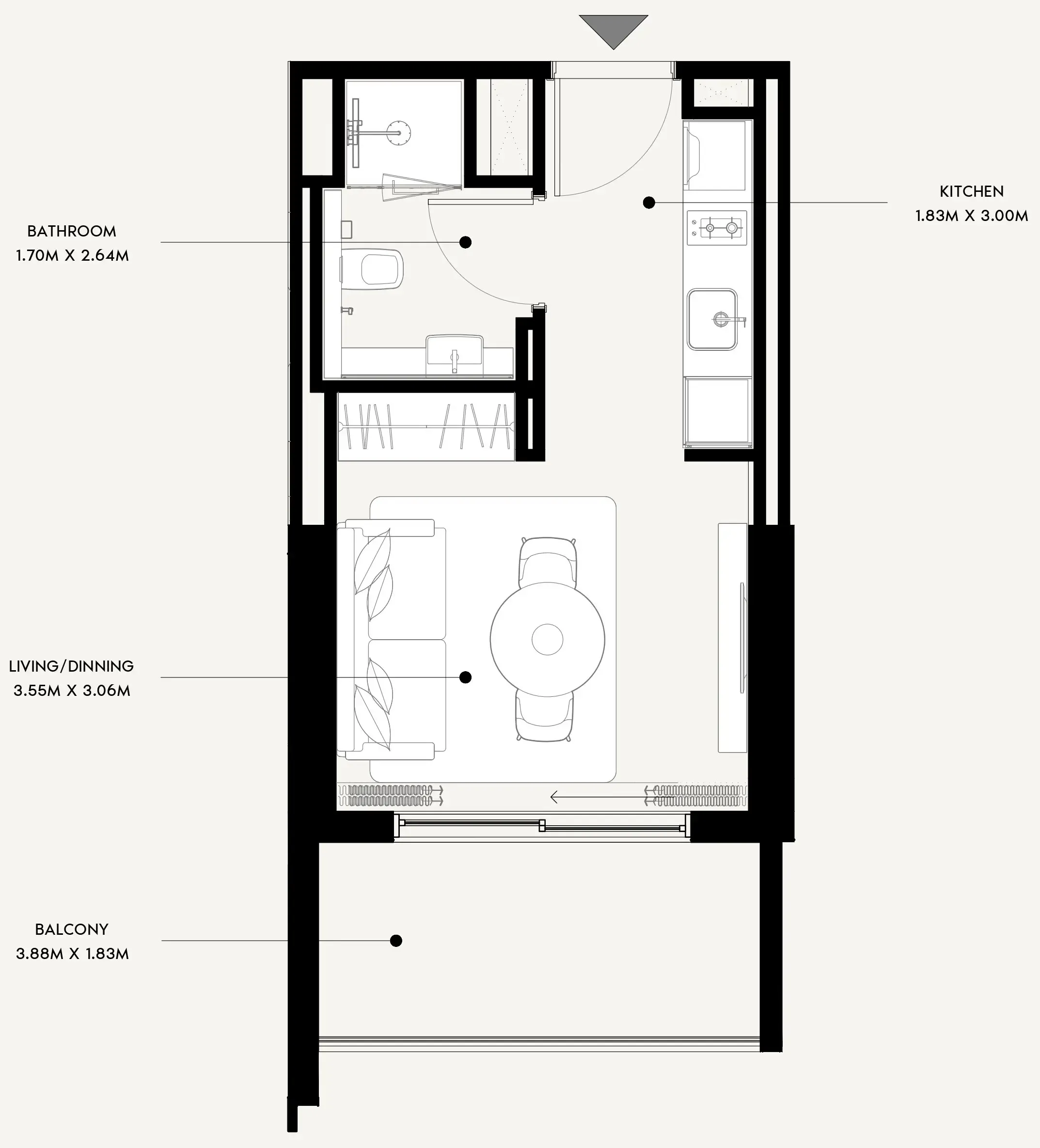 Azizi Azizi Venice floor plan