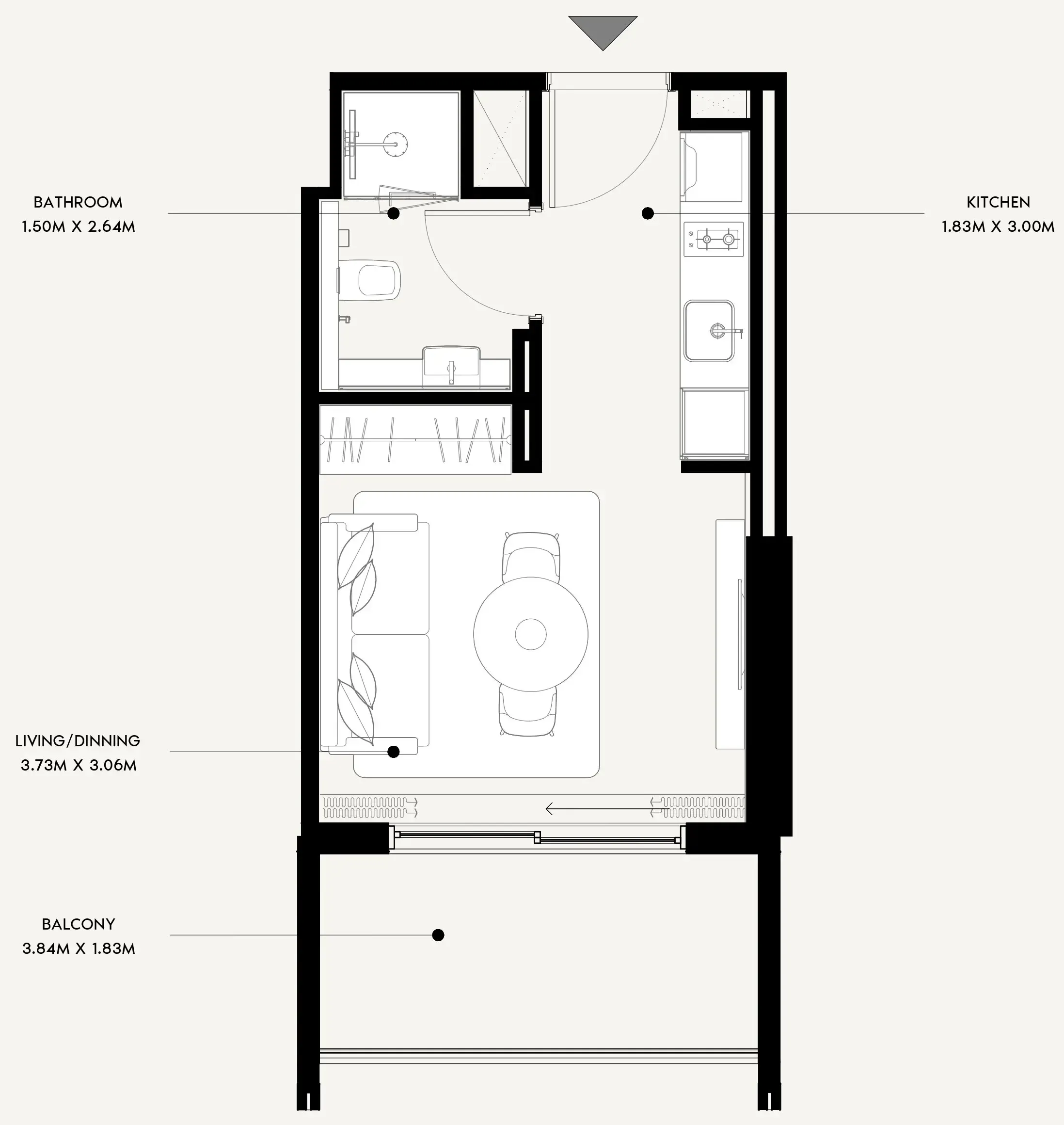 Azizi Azizi Venice floor plan
