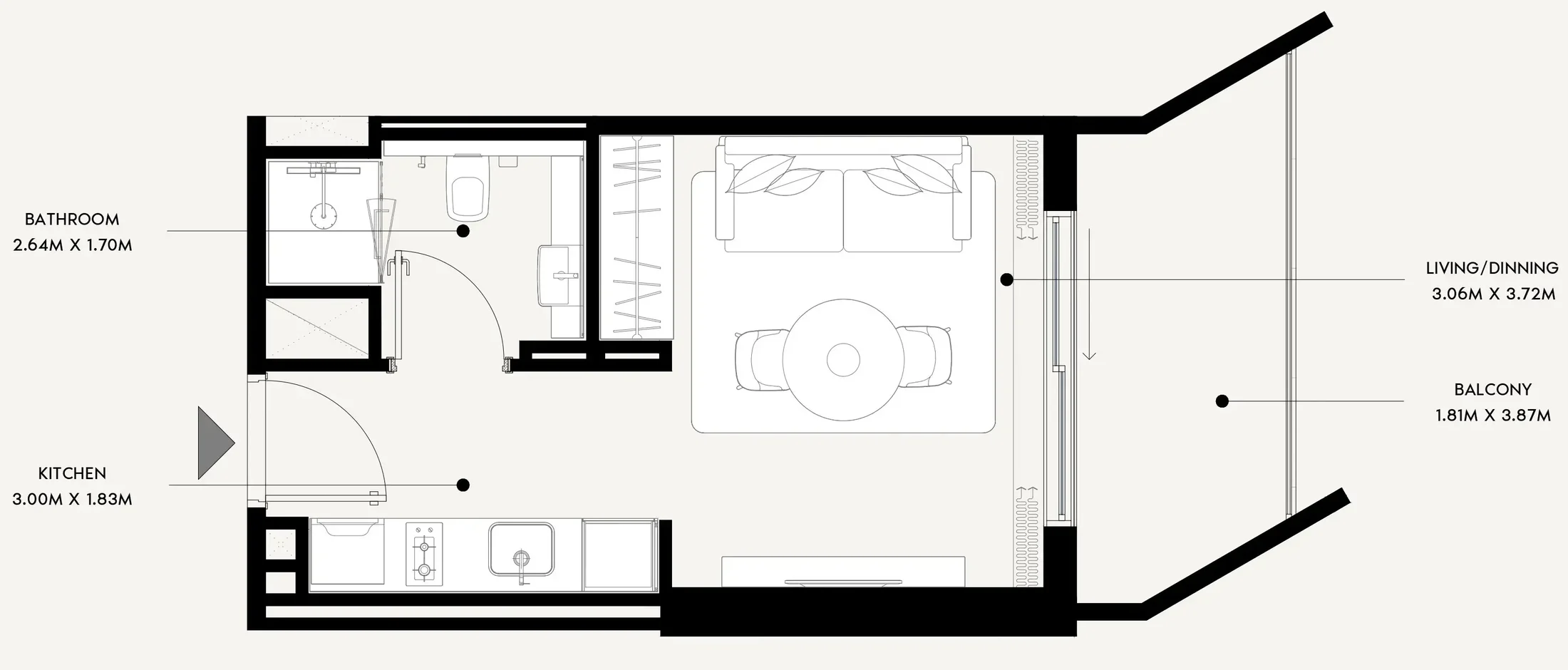 Azizi Azizi Venice floor plan