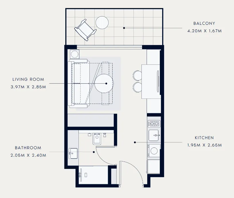 Azizi Azizi Venice floor plan