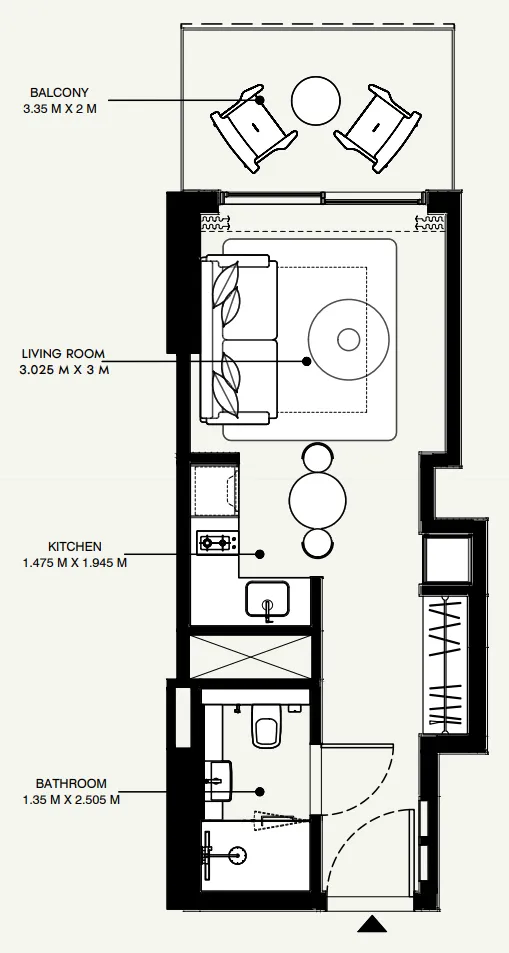 Azizi Azizi Venice floor plan