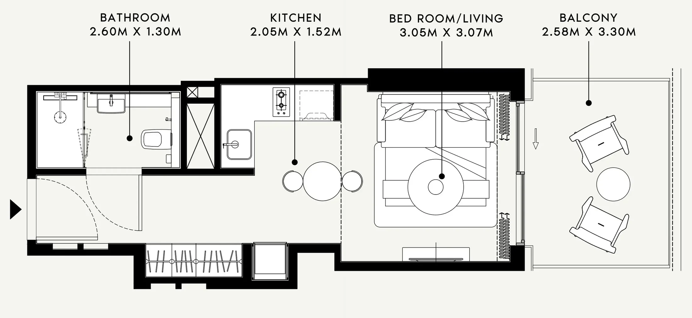 Azizi Azizi Venice floor plan