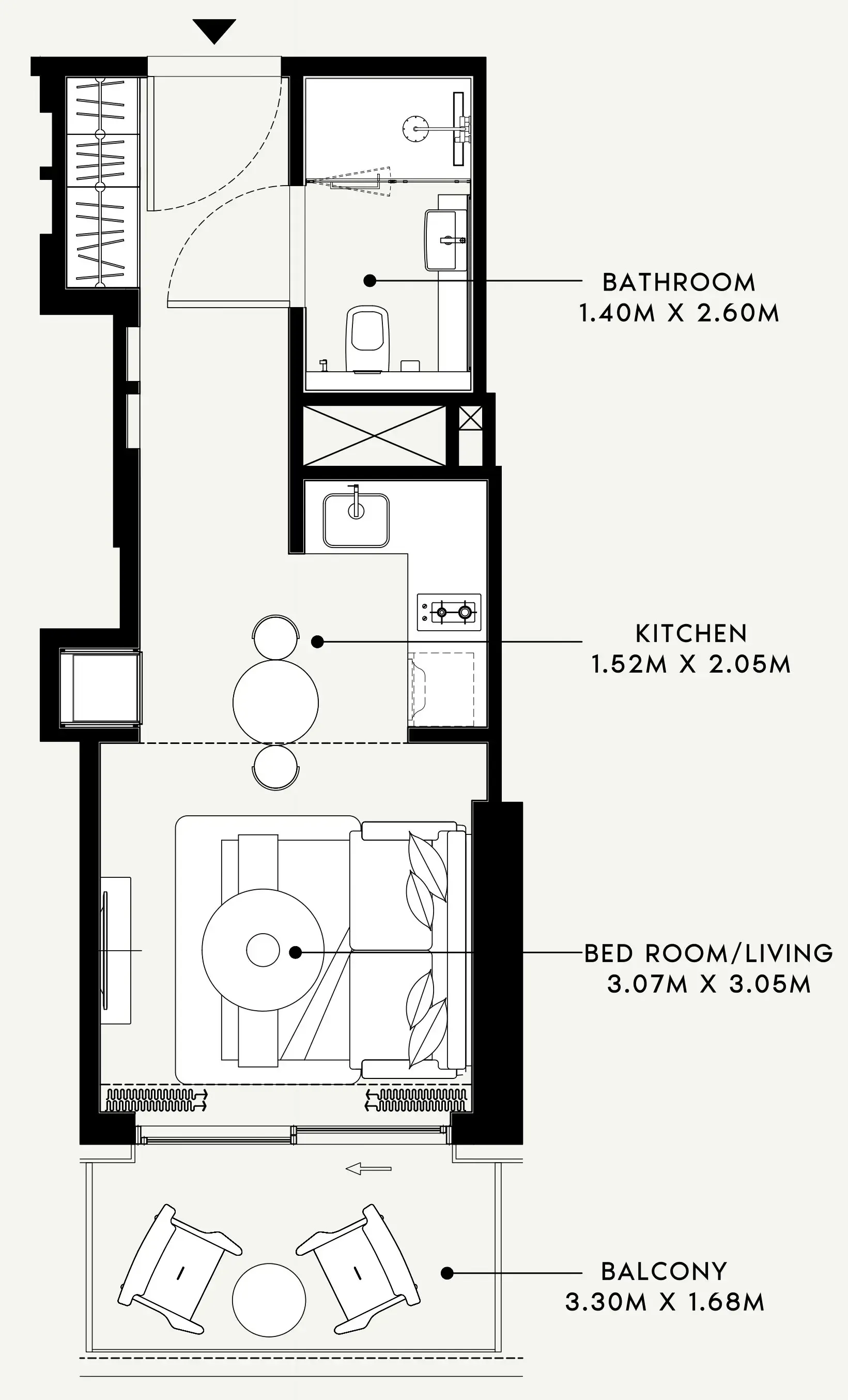 Azizi Azizi Venice floor plan