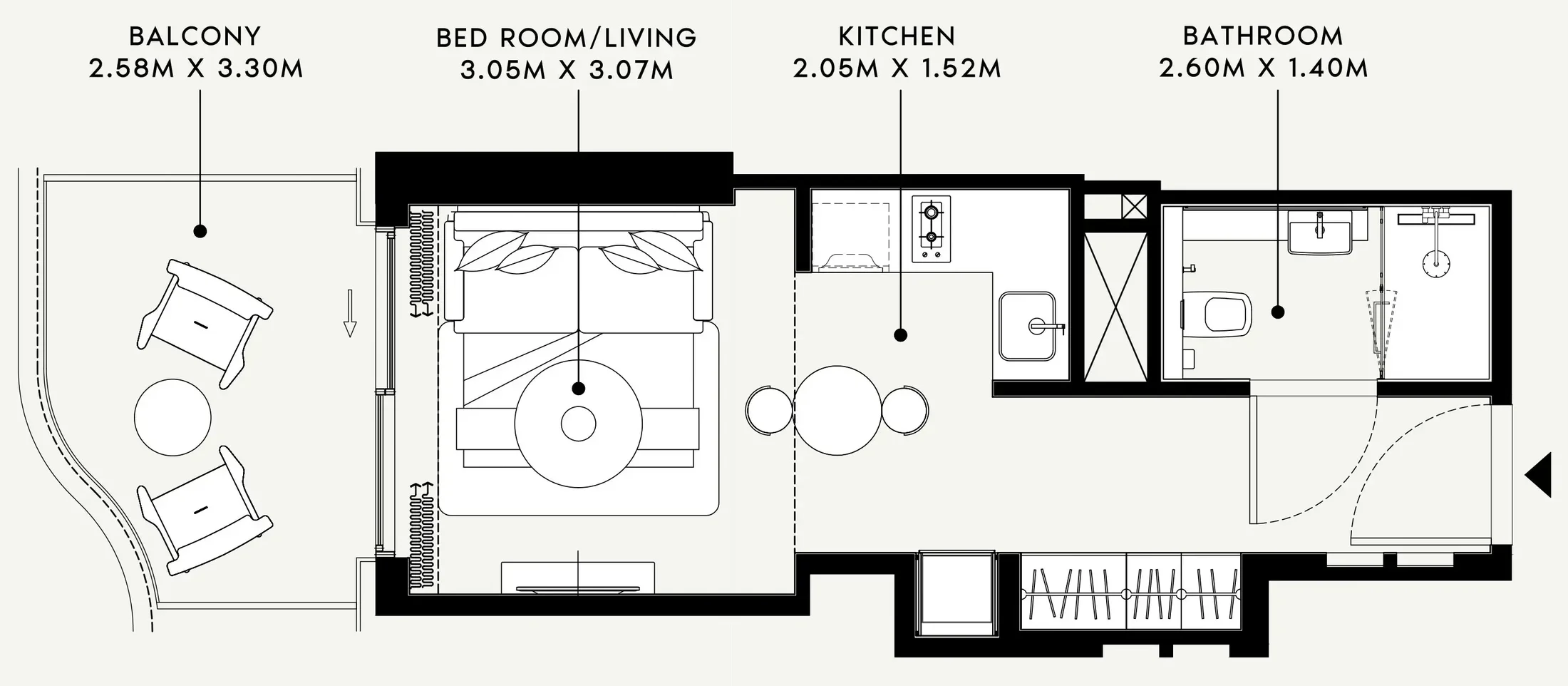 Azizi Azizi Venice floor plan
