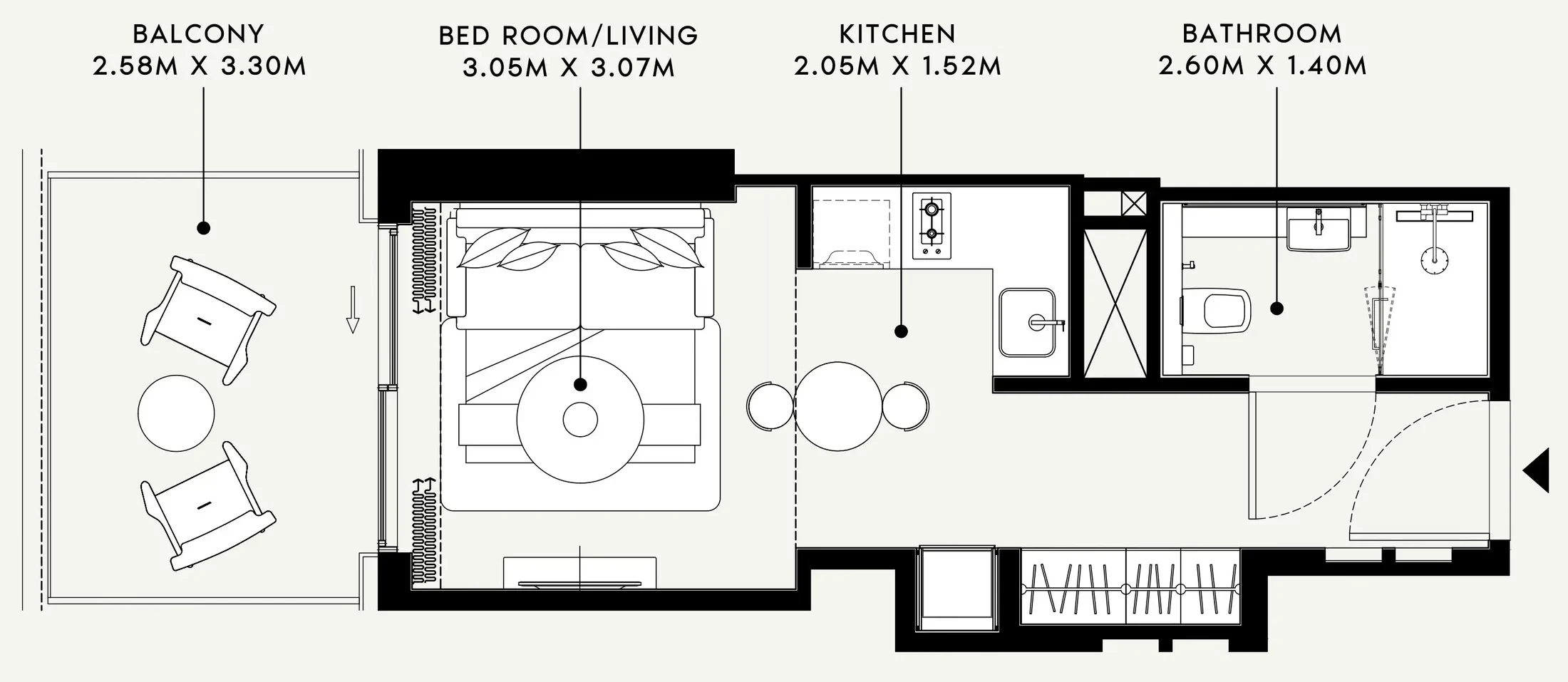 Azizi Azizi Venice floor plan
