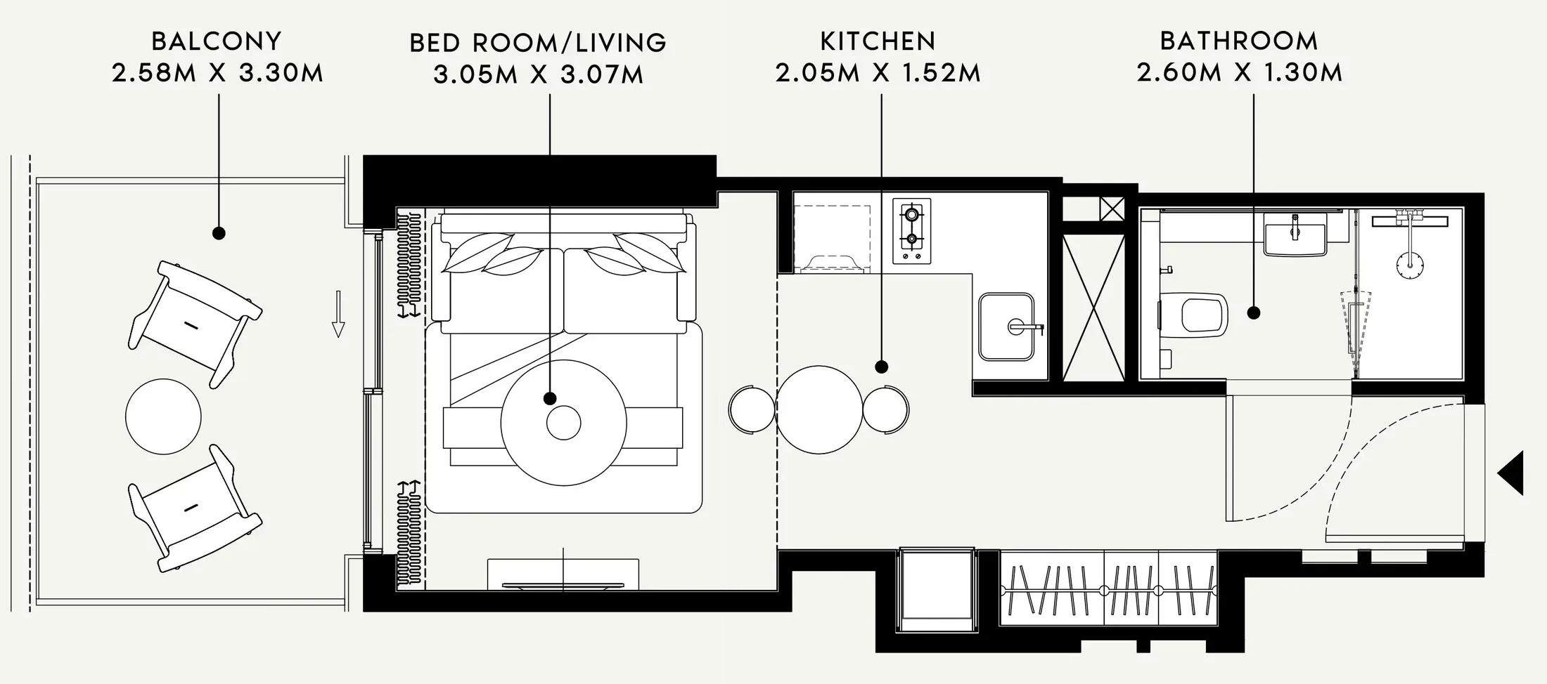 Azizi Azizi Venice floor plan