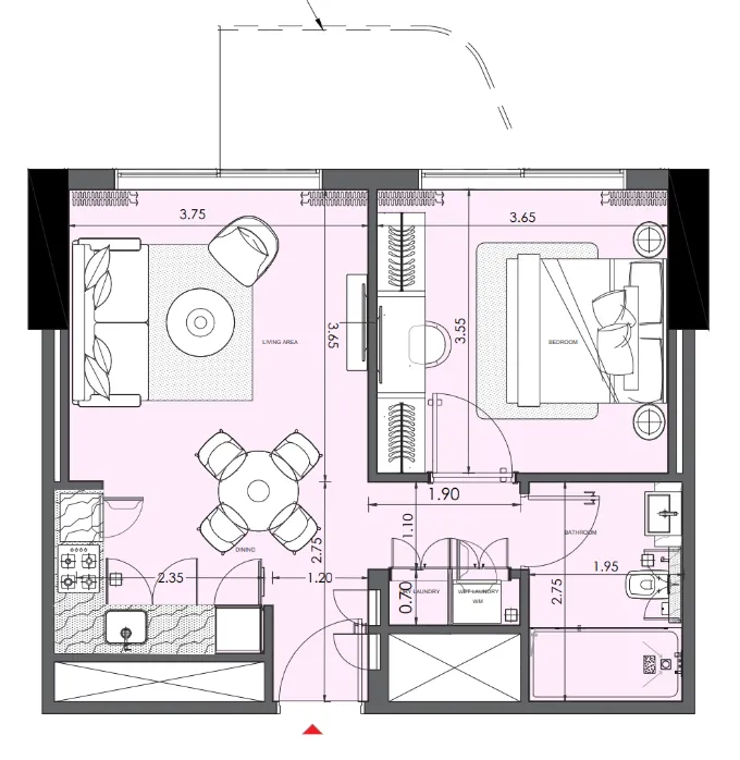 Azizi Azizi Wasel floor plan