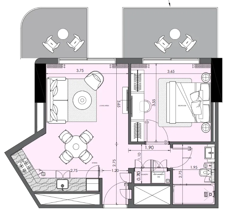 Azizi Azizi Wasel floor plan