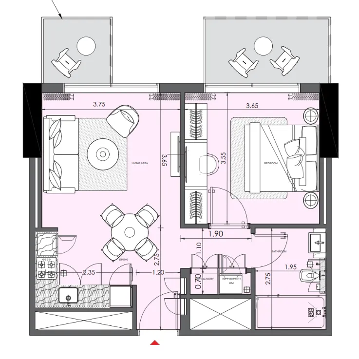 Azizi Azizi Wasel floor plan