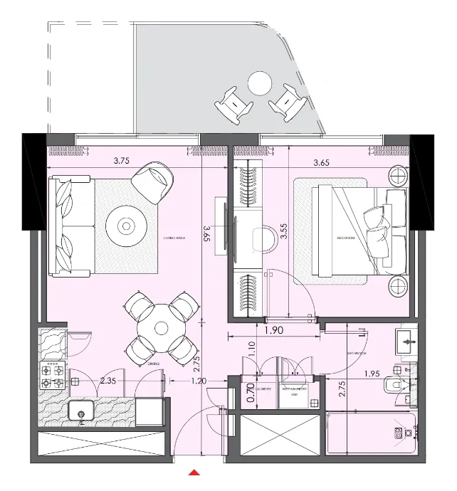 Azizi Azizi Wasel floor plan
