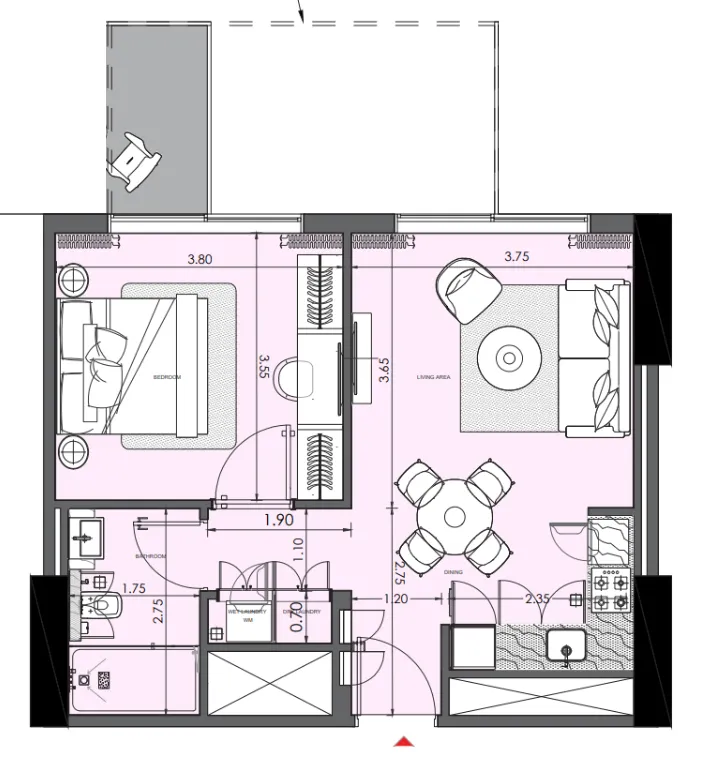 Azizi Azizi Wasel floor plan