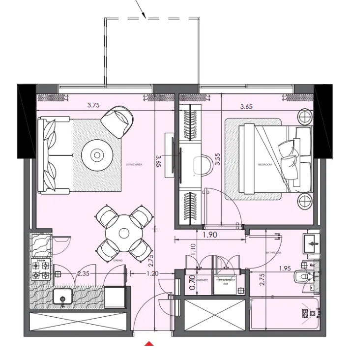 Azizi Azizi Wasel floor plan