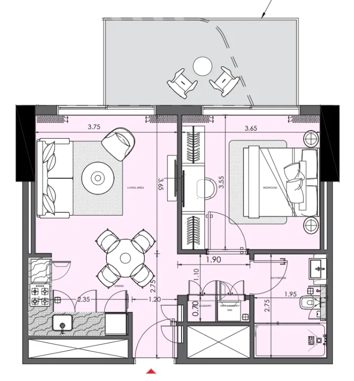 Azizi Azizi Wasel floor plan