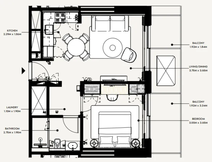 Azizi Azizi Wasel floor plan