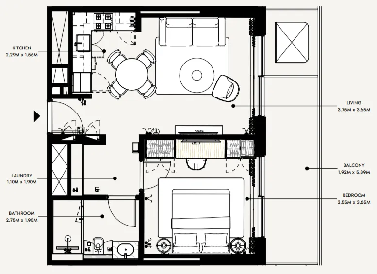 Azizi Azizi Wasel floor plan