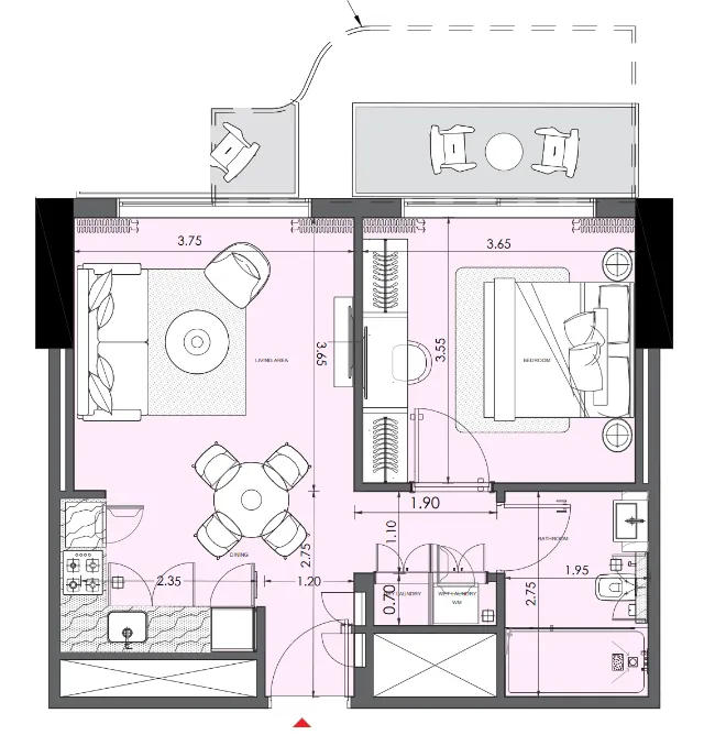 Azizi Azizi Wasel floor plan