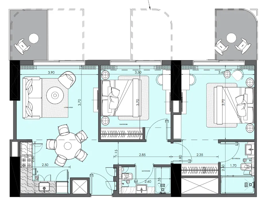 Azizi Azizi Wasel floor plan