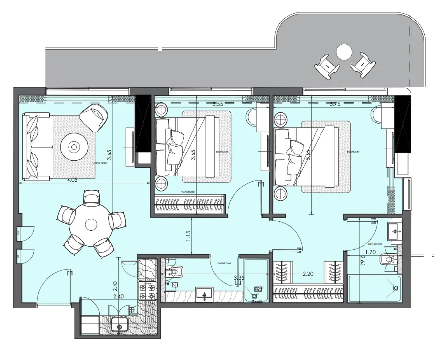 Azizi Azizi Wasel floor plan