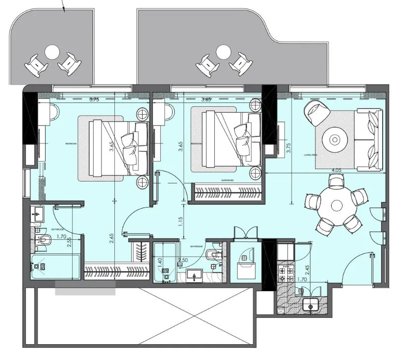 Azizi Azizi Wasel floor plan
