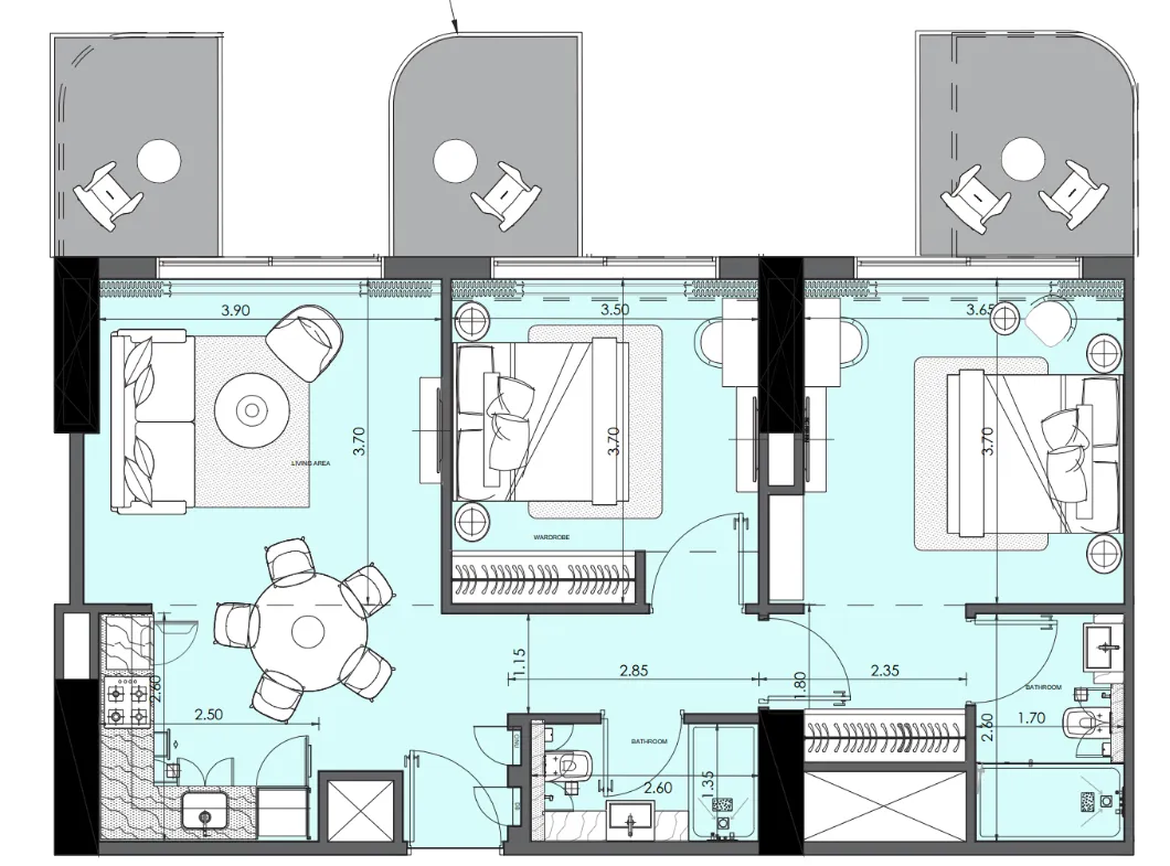 Azizi Azizi Wasel floor plan