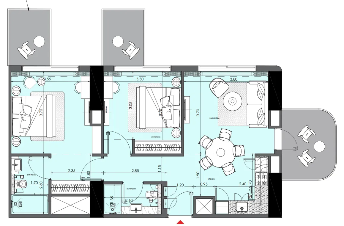 Azizi Azizi Wasel floor plan
