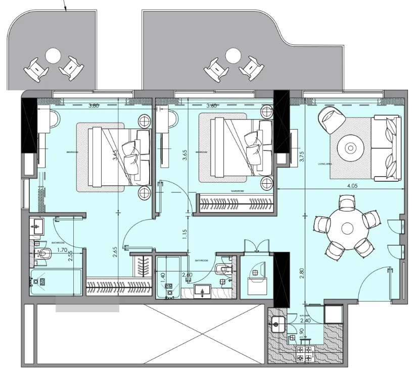 Azizi Azizi Wasel floor plan