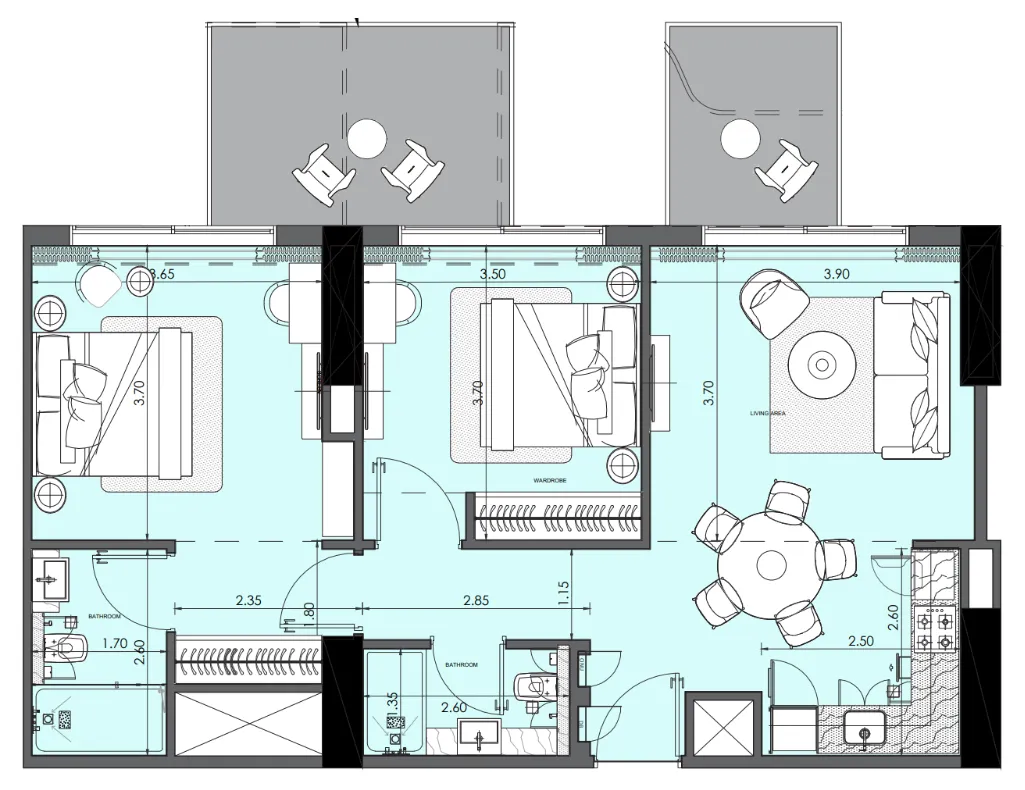 Azizi Azizi Wasel floor plan