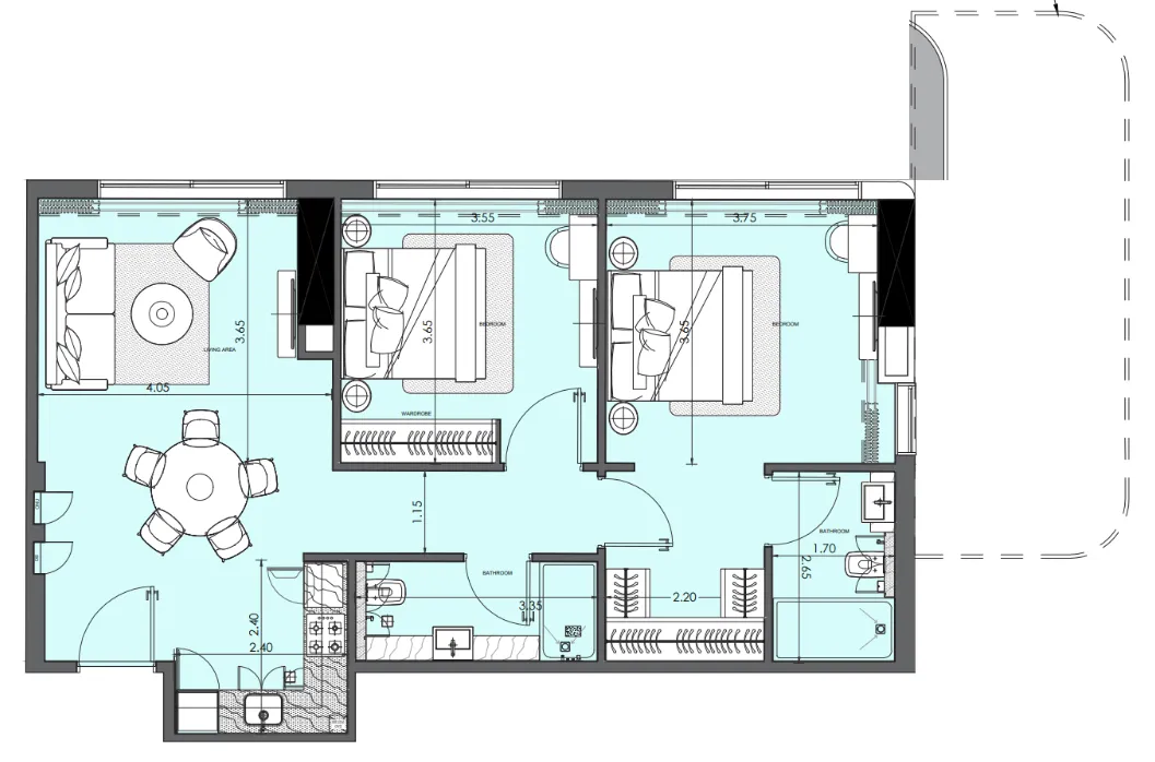 Azizi Azizi Wasel floor plan