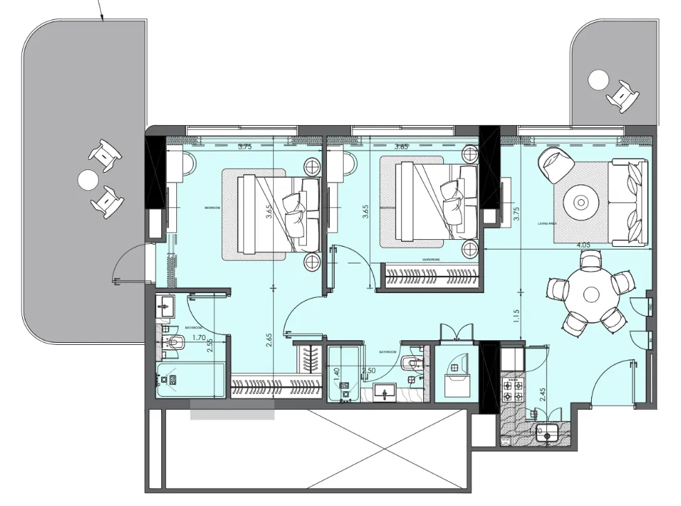 Azizi Azizi Wasel floor plan