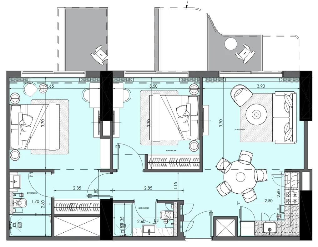 Azizi Azizi Wasel floor plan