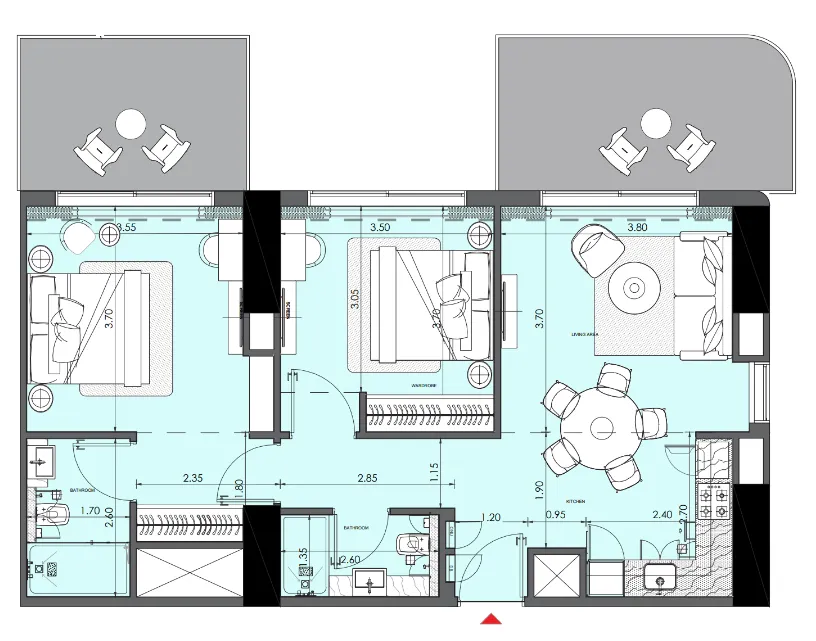 Azizi Azizi Wasel floor plan