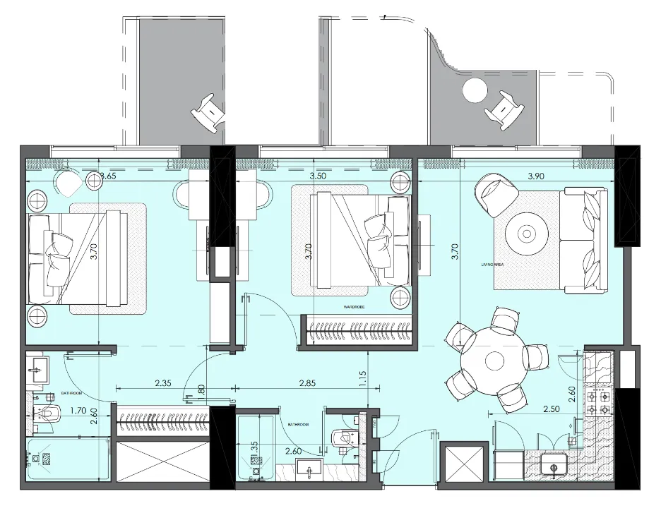 Azizi Azizi Wasel floor plan