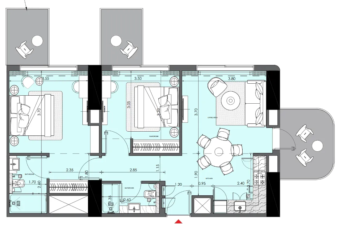 Azizi Azizi Wasel floor plan