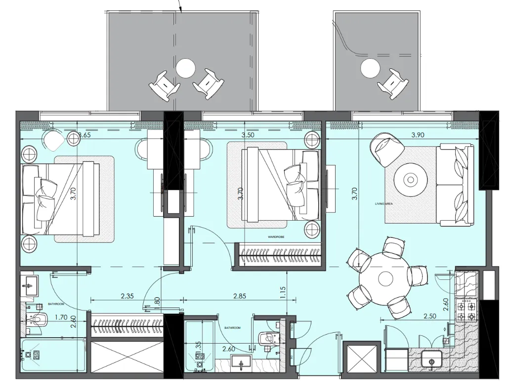 Azizi Azizi Wasel floor plan
