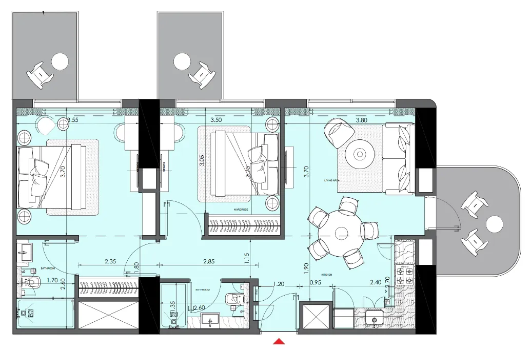 Azizi Azizi Wasel floor plan