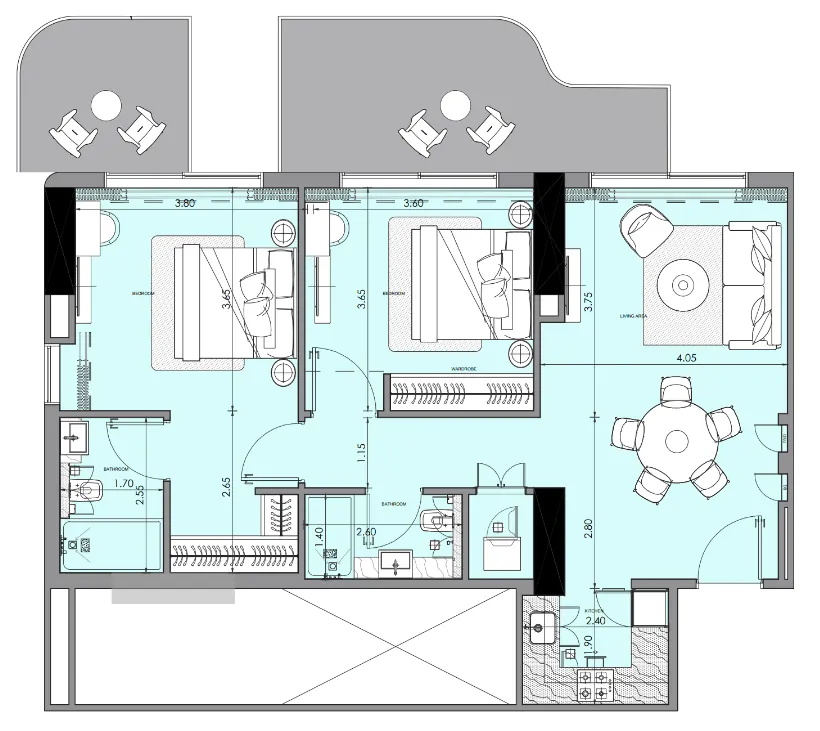 Azizi Azizi Wasel floor plan