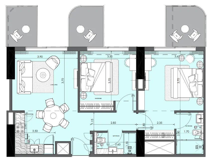 Azizi Azizi Wasel floor plan