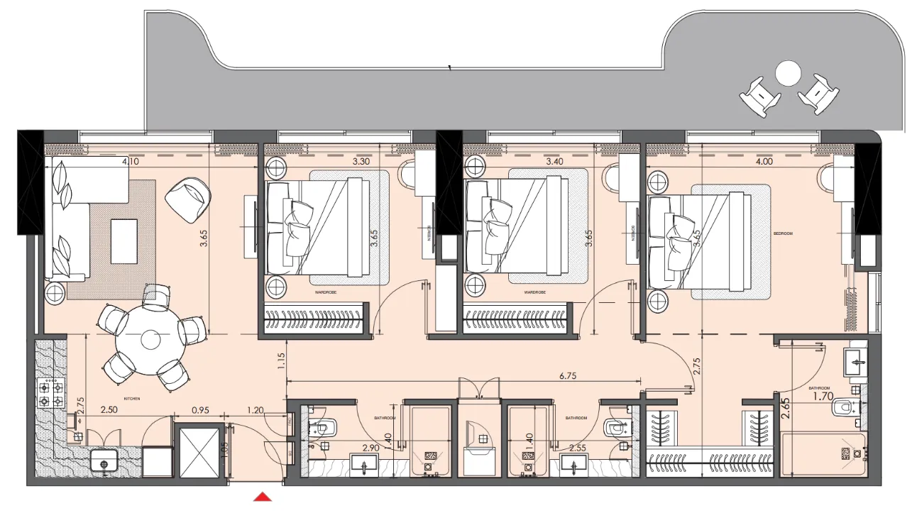 Azizi Azizi Wasel floor plan