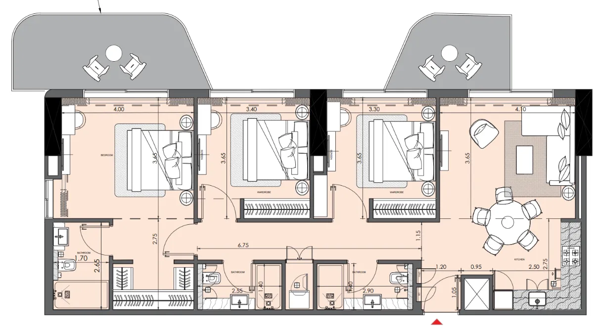 Azizi Azizi Wasel floor plan