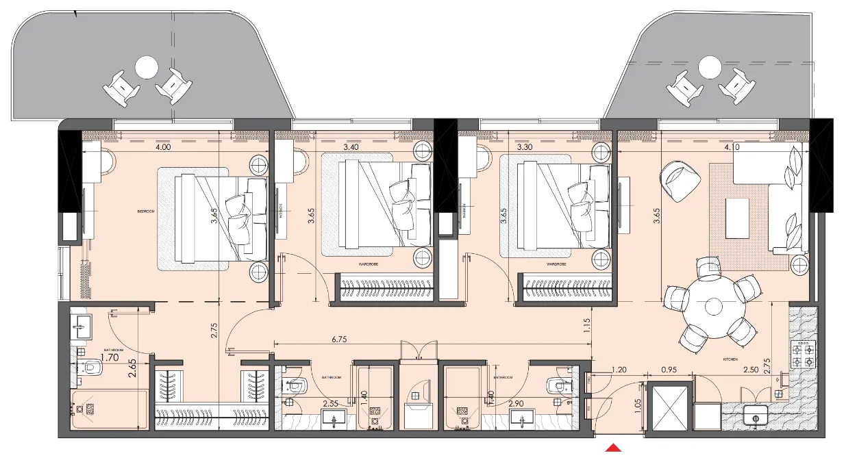 Azizi Azizi Wasel floor plan
