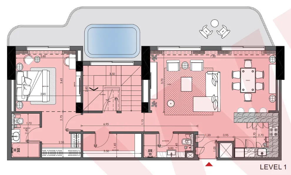 Azizi Azizi Wasel floor plan