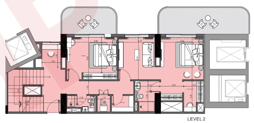 Azizi Azizi Wasel floor plan