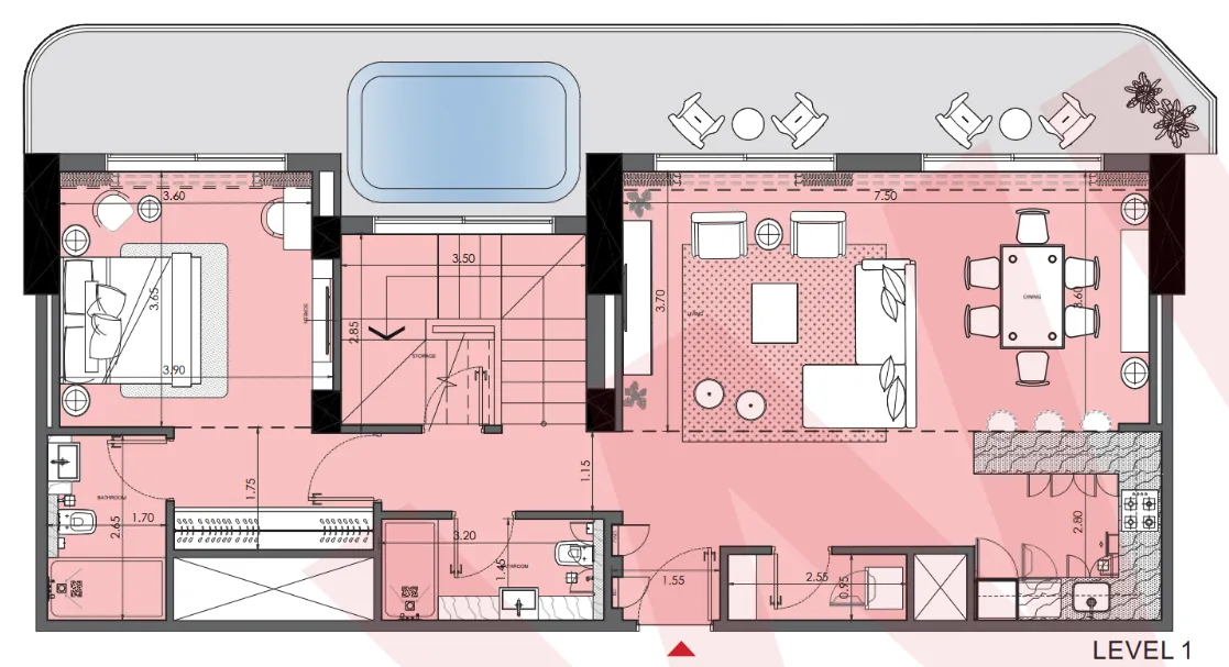 Azizi Azizi Wasel floor plan