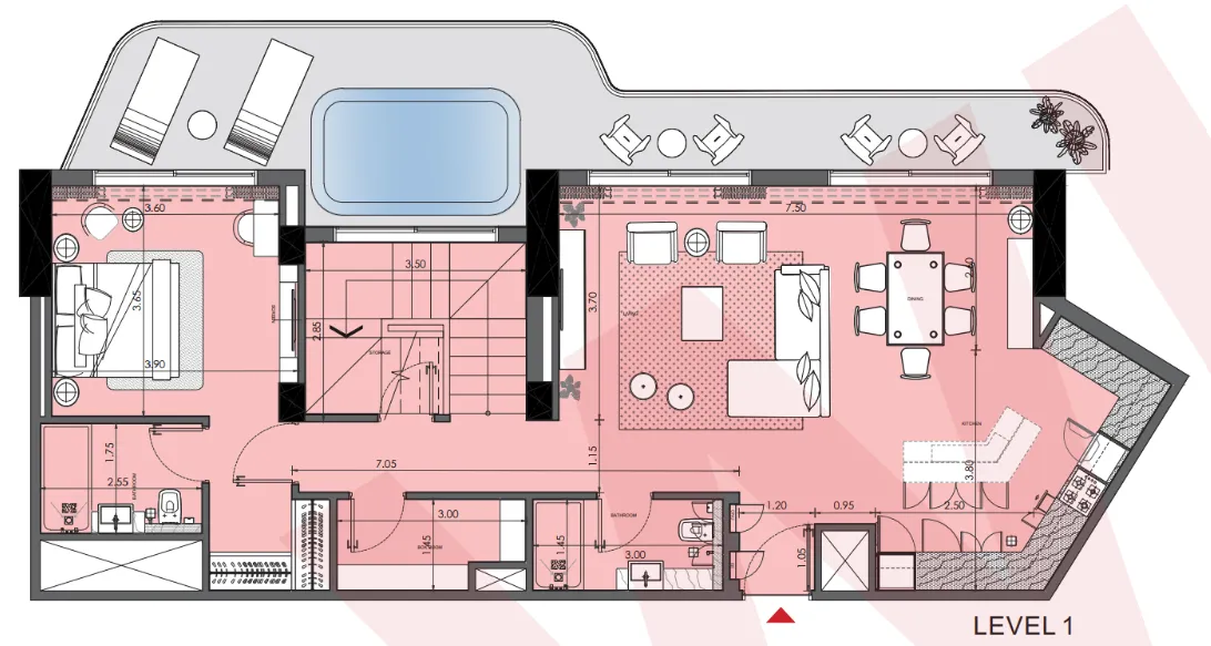 Azizi Azizi Wasel floor plan