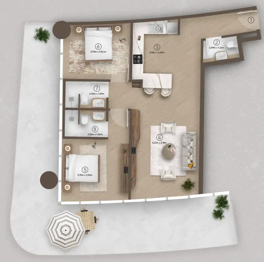 Lapis Properties Azure by Lapis floor plan