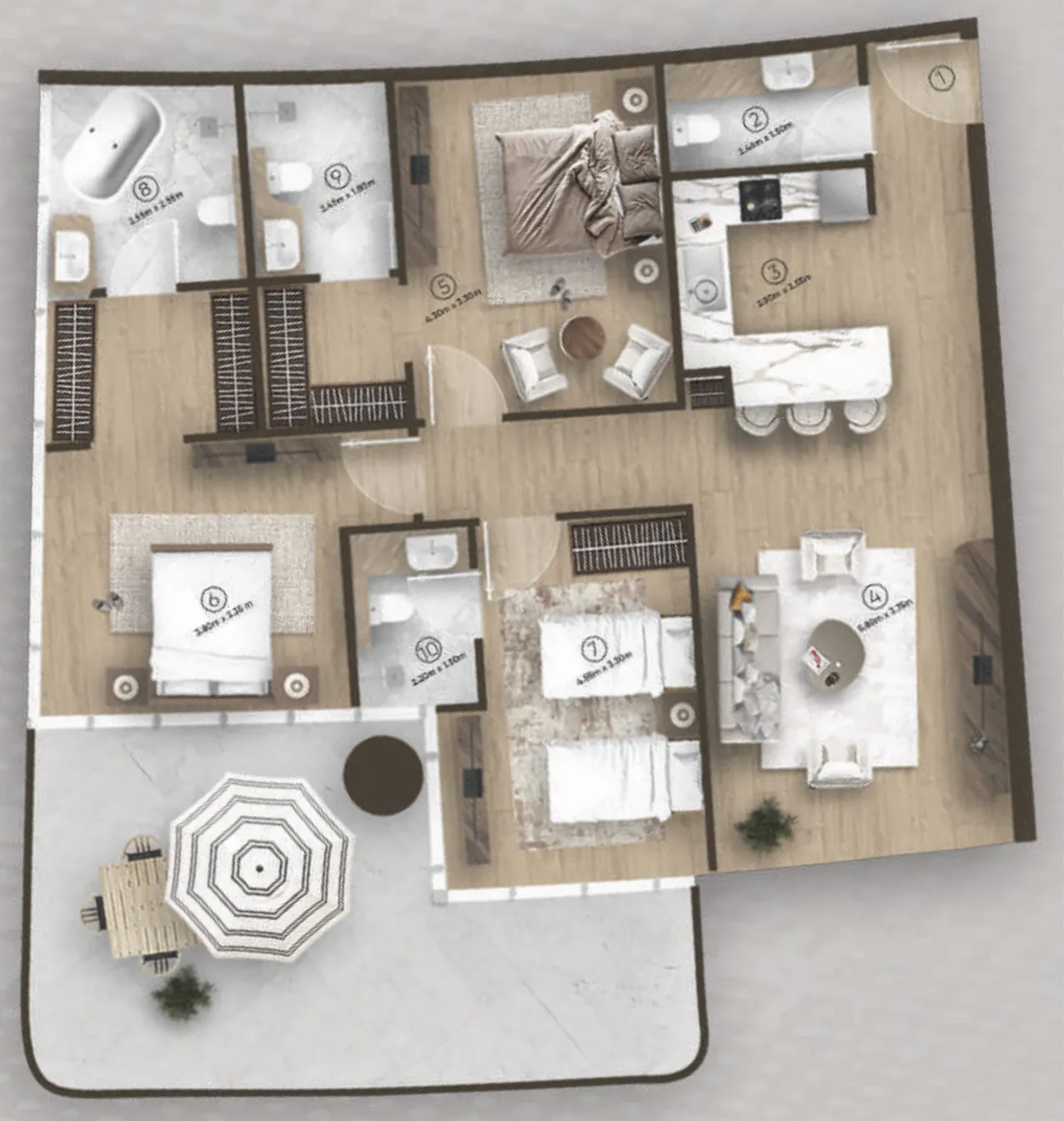 Lapis Properties Azure by Lapis floor plan