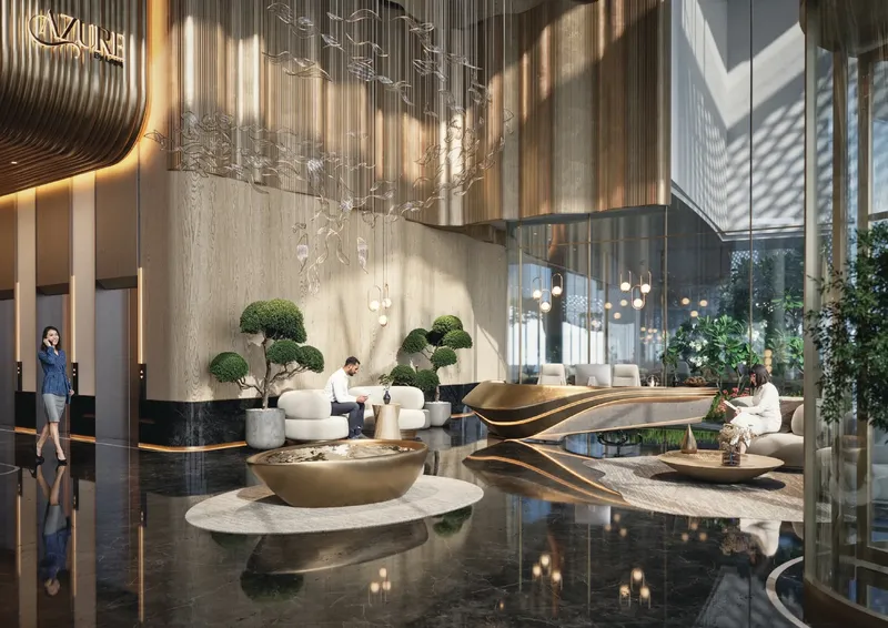 Lobby at Azure by Lapis in Rak Central Ras Al Khaimah