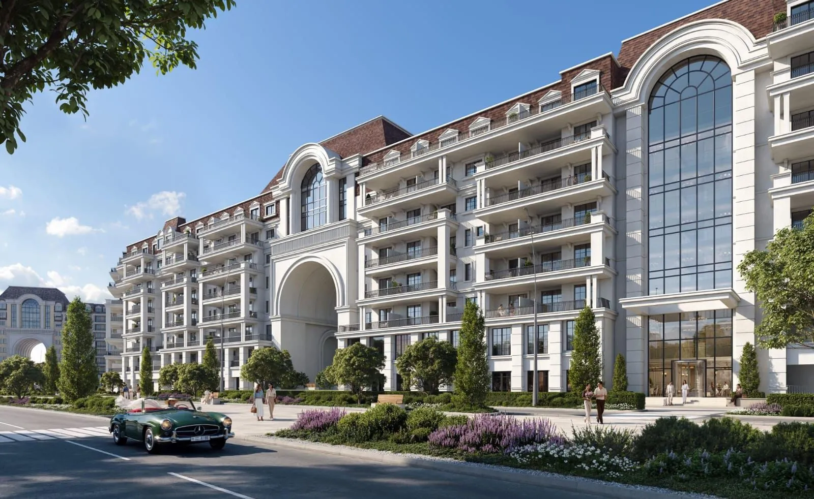Exterior at Bab Al Qasr Garden Residences 65 in Abu Dhabi Abu Dhabi